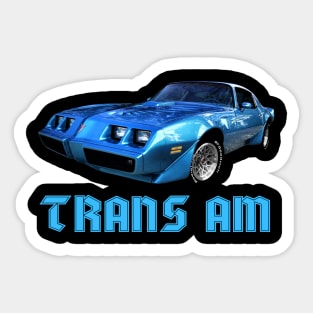 Atlantis Blue T/A Sticker